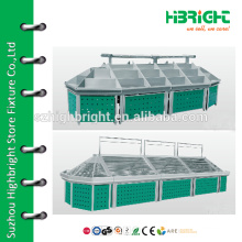 supermarket stainless steel vegetable racks